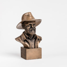 Terry Pratchett Memorial Bust