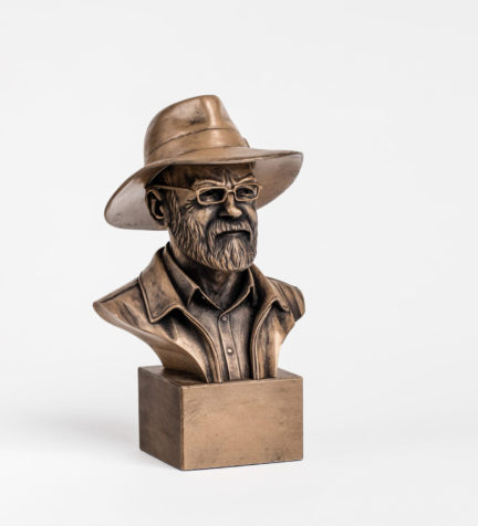 Terry Pratchett Memorial Bust