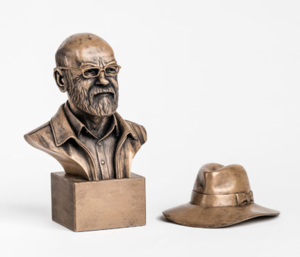 Terry Pratchett Memorial Bust